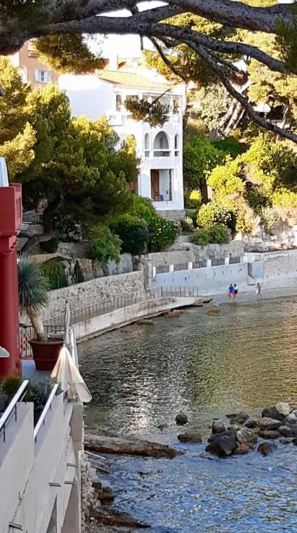 Villa Les Algues, Les Pieds Dans L'Eau Sur La Plage De Renecros Bandol