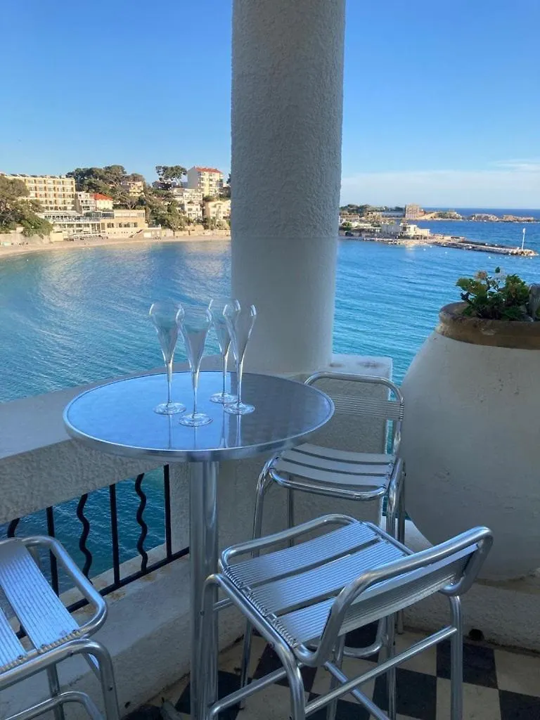 Villa Les Algues, Les Pieds Dans L'Eau Sur La Plage De Renecros Bandol France